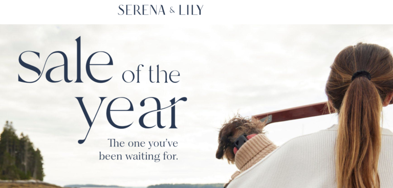 Serena & Lily’s Black Friday & Cyber Monday Sale